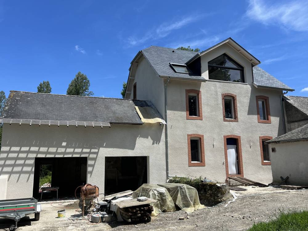 Maçonnerie près de Saint-Jean-de-Luz